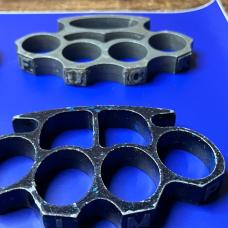 Lot of 5 "Brass" Knuckles / Paper Weights