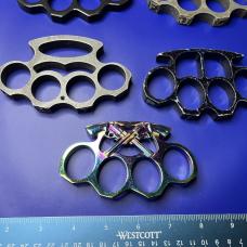 Lot of 5 "Brass" Knuckles / Paper Weights