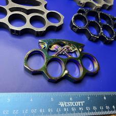 Lot of 5 "Brass" Knuckles / Paper Weights