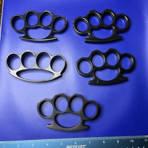 Lot of 5 "Brass" Knuckles / Paper Weights