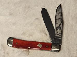 "The Wrangler" Trapper - Texas Cowboy Series - Lone Star Cutlery - Number 274/300 - Made by Boker