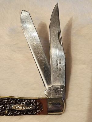Kabar 1030 "Old Timers Trappers Knife" - New in Box