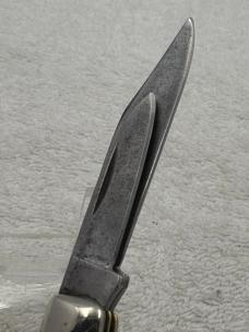 Case XX 1965-1969 2 Blade Pocket Knife Jigged Bone Handles