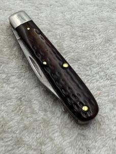Case XX 1965-1969 2 Blade Pocket Knife Jigged Bone Handles