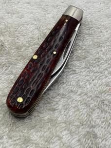 Case XX 1965-1969 2 Blade Pocket Knife Jigged Bone Handles