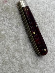 Case XX 1965-1969 2 Blade Pocket Knife Jigged Bone Handles