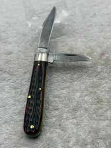 Case XX 1965-1969 2 Blade Pocket Knife Jigged Bone Handles