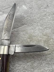 Case XX 1965-1969 2 Blade Pocket Knife Jigged Bone Handles