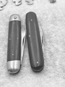 Vintage Multi Tool Folding Pocket Knife With Zip Up Leather Carry Pouch