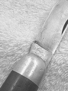 Vintage Multi Tool Folding Pocket Knife With Zip Up Leather Carry Pouch