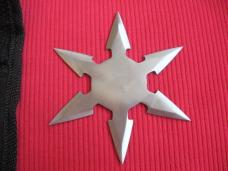 Vintage Throwing Star with Pouch
