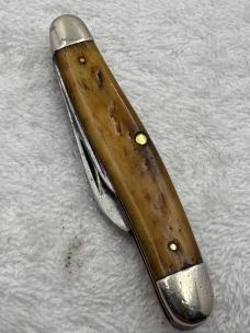 Camillus New York USA Vintage 2 Blade Pocket Knife (56)