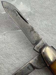 Camillus New York USA Vintage 2 Blade Pocket Knife (56)