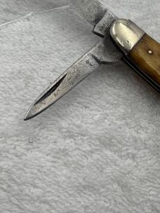 Camillus New York USA Vintage 2 Blade Pocket Knife (56)