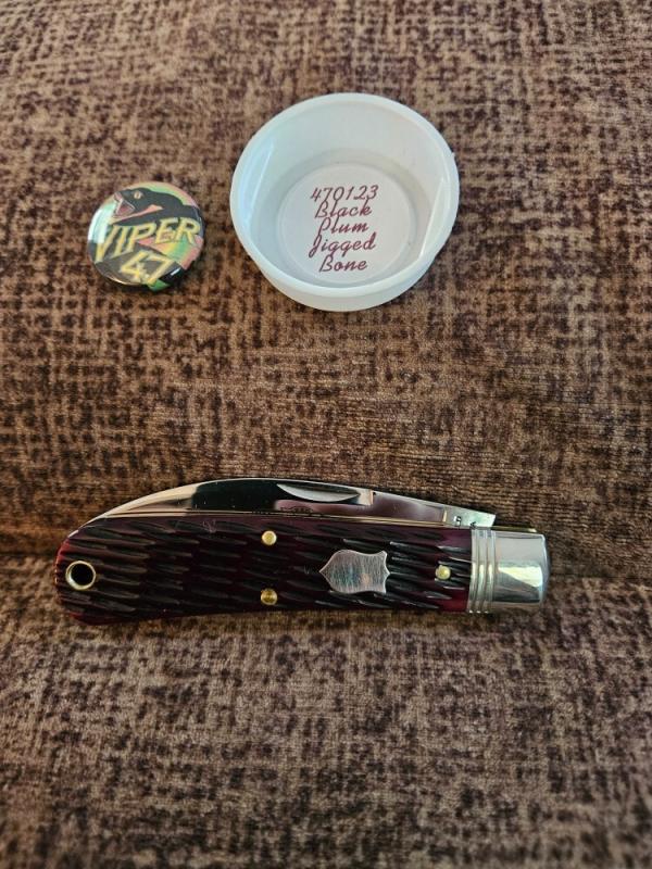 Gec 47 Black Plum Jigged Bone Gec 47 Black Plum Jigged Bone