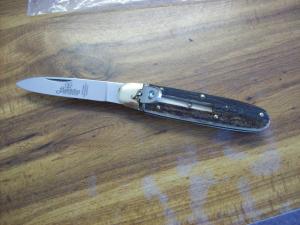 Vintage Hubertus Knife Cigar Size 09 Gen. Stag/Antler Old Ritter Factory UNUSED Beauty!