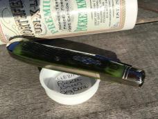 Great Eastern Cutlery Northfield 488117 Weasel Single Blade Trapper Green Pickle Jig Bone