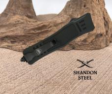 OTF Automatic  Knife with Drop Point Blade SWDPBKL