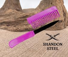Purple Comb Knife