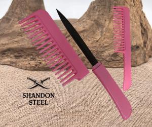 Pink Comb Knife