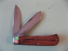 GREAT EASTERN TIDIOUTE 735210 SQ. END SCOUT JIG BUBINGA WOOD BEAVER TAIL 1 OF 27