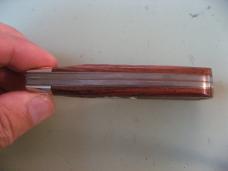 GREAT EASTERN TIDIOUTE 735210 SQ. END SCOUT JIG BUBINGA WOOD BEAVER TAIL 1 OF 27