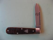 GREAT EASTERN TIDIOUTE 152125 BOYS BADGE KNIFE ANTIQUE AUTUMN JIGGED BONE