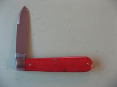 GREAT EASTERN TIDIOUTE 152125 BOYS BADGE KNIFE RED LINEN MICARTA