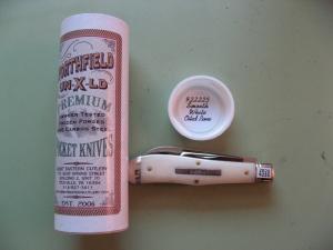 GREAT EASTERN NORTHFIELD 922225 EUREKA JACK SMOOTH WHITE OILED BONE #2