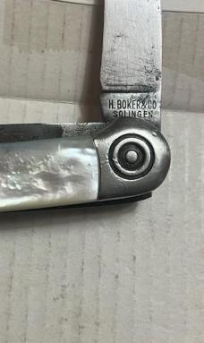 H. BOKER & CO. SOLINGEN GERMANY "FROM MY COLLECTION"