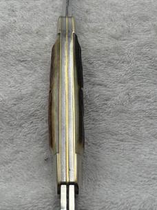 Hen & Rooster Bertram Cutlery Made In Germany 4 Blade Congress Stag Handle (21)