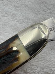 Hen & Rooster Bertram Cutlery Made In Germany 4 Blade Congress Stag Handle (21)