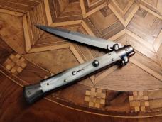 Frank B 2.0 11" Brazilian Horn Italian Switchblade 