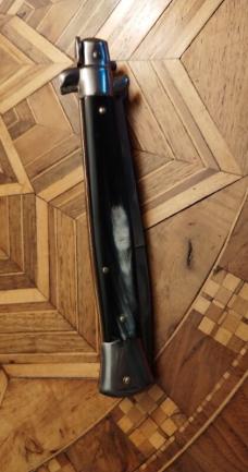 Frank B 2.0 11" Brazilian Horn Italian Switchblade 