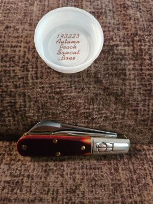 Gec 143223 Autumn Peach Sawcut Bone 