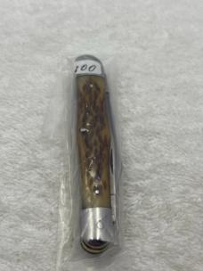 Robeson Shuredge #632225 Vintage 3 Blade Swell Center Whittler Made In USA (100)