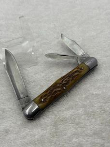 Robeson Shuredge #632225 Vintage 3 Blade Swell Center Whittler Made In USA (100)