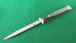 c. 1960's 33cm (13") INOX Brazilian HORN Swivel Bolster Stiletto MINT !