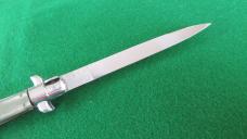 c. 1960's 33cm (13") INOX Brazilian HORN Swivel Bolster Stiletto MINT !