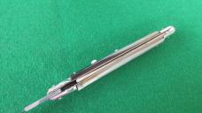 c. 1960's 33cm (13") INOX Brazilian HORN Swivel Bolster Stiletto MINT !
