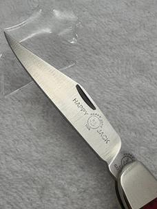 Happy Jack USA 1 Blade Toothpick Style Pocket Knife Rare & Hard To Find (122)