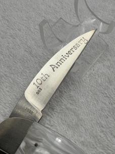 Happy Jack 1988 USA 1 Blade Pocket Knife Rare & Hard To Find Hand Made (125)