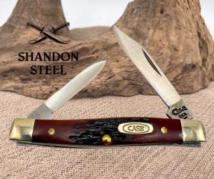 Case XX Stainless USA 3 Dot (1977) Stag 52033 SSP Blue