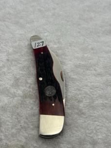 Happy Jack 1989 USA 1 Blade Sway Back Style Pocket Knife Rare & Hard To Find (127) 