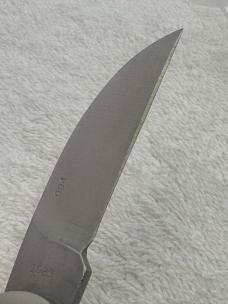 Happy Jack 1989 USA 1 Blade Sway Back Style Pocket Knife Rare & Hard To Find (127) 