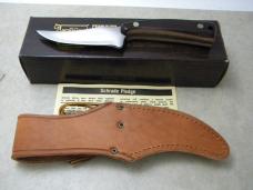 Uncle Henry Schrade + USA 152 Fixed Blade Sharp Finger Sheath Knife in Box