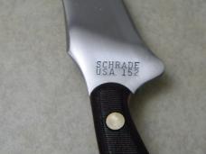 Uncle Henry Schrade + USA 152 Fixed Blade Sharp Finger Sheath Knife in Box
