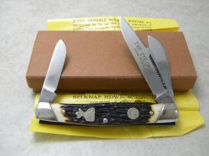 John Primble Belknap Inc 0001 THE COLONEL Stagalon Stockman Knife NIB