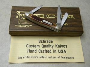 Schrade NY USA 108OT Delrin Mini Stockman Knife - NIB