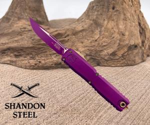 Microtech ULTRATECH GEN III ZBP S/E STANDARD CERAKOTE PURPLE APOCALYPTIC HARDWARE 1121-1PU-C16Z13